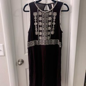 Black and White Spring Dress